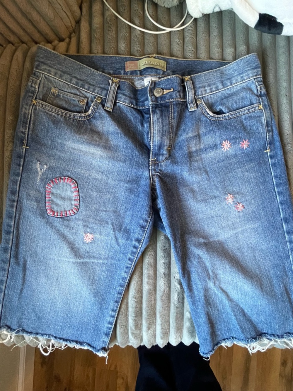 Old Navy Denim Shorts with Rainbow Label - Blue